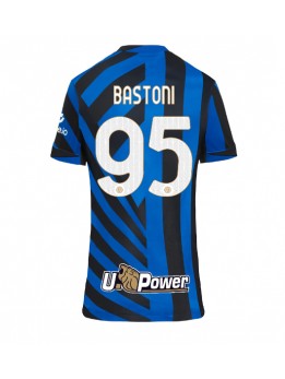 Inter Milan Alessandro Bastoni #95 Replika Hemmakläder Dam 2024-25 Kortärmad